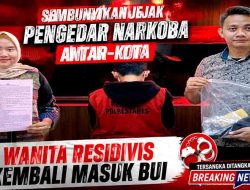 Sembunyikan Jejak Pengedar Narkoba Antar-Kota, Wanita Residivis Kembali Masuk Bui