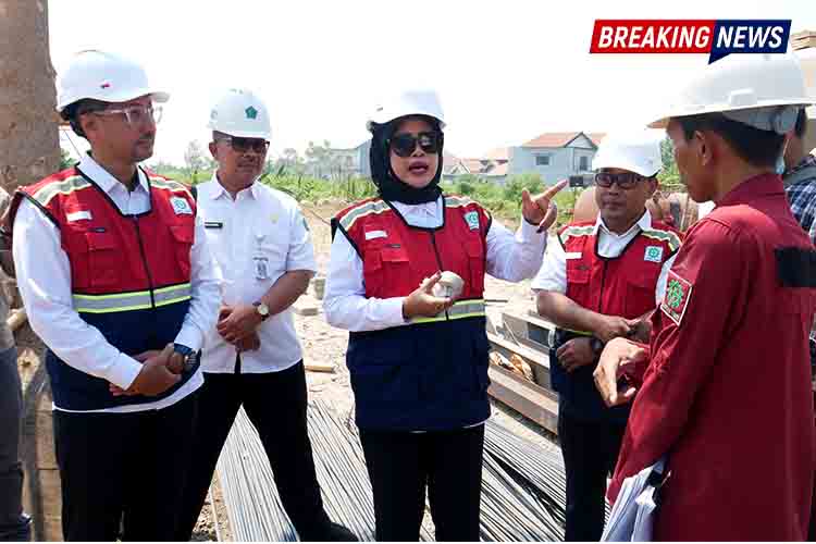 Sidak Pembangunan Gedung HD RSUD Sidoarjo Barat