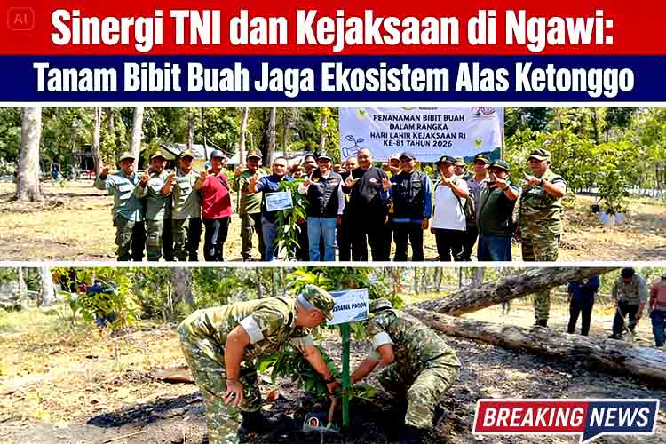 Sinergi TNI dan Kejaksaan di Ngawi