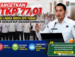 Targetkan ITKP 77,01, Mas Lindra Minta OPD Tuban Tak Jadikan RUP Sekadar Formalitas