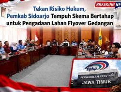 Tekan Risiko Hukum, Pemkab Sidoarjo Tempuh Skema Bertahap untuk Pengadaan Lahan Flyover Gedangan