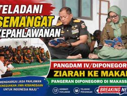 Teladani Semangat Kepahlawanan, Pangdam IV/Diponegoro Ziarah ke Makam Pangeran Diponegoro di Makassar