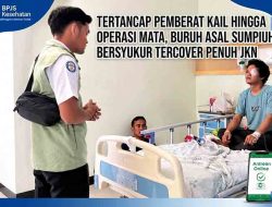 Tertancap Pemberat Kail hingga Operasi Mata, Buruh Asal Sumpiuh Bersyukur Tercover Penuh JKN
