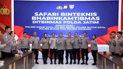 Tingkatkan Kompetensi Personel, Bhabinkamtibmas Polres Kediri Kota Ikuti Bimtek Ditbinmas