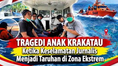 Tragedi Anak Krakatau: Ketika Keselamatan Jurnalis Menjadi Taruhan di Zona Ekstrem
