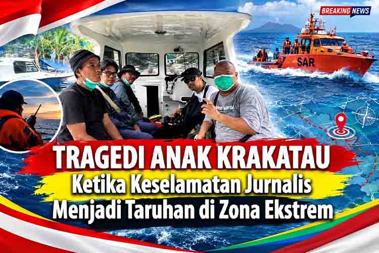 Tragedi Anak Krakatau Ketika Keselamatan Jurnalis Menjadi Taruhan di Zona Ekstrem