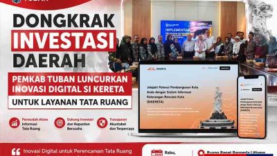 Urus Keterangan Rencana Kota Kini Lebih Cepat, DPUPRPRKP Tuban Andalkan Sistem SI KERETA