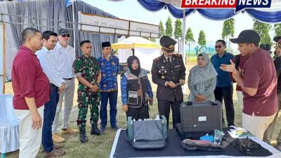 Dukung Pertanian, Babinsa Geneng Hadiri Festival Panen Regeneratif, Dorong Pertanian Unggul di Ngawi