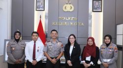 Kapolres Kediri Kota dan OJK Perkuat Sinergi, Bahas Pinjol hingga Bahaya Judi Online