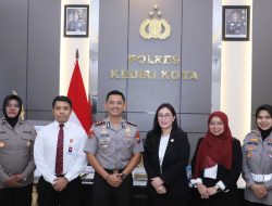 Kapolres Kediri Kota dan OJK Perkuat Sinergi, Bahas Pinjol hingga Bahaya Judi Online