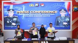 Polres Kediri Kota Ungkap 19 Kasus Narkoba, 21 Tersangka Diamankan dan 642 Gram Sabu Disita