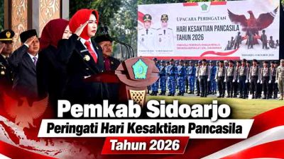 Pemkab Sidoarjo Peringati Hari Kesaktian Pancasila Tahun