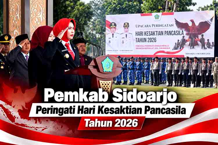 Pemkab Sidoarjo Peringati Hari Kesaktian Pancasila Tahun
